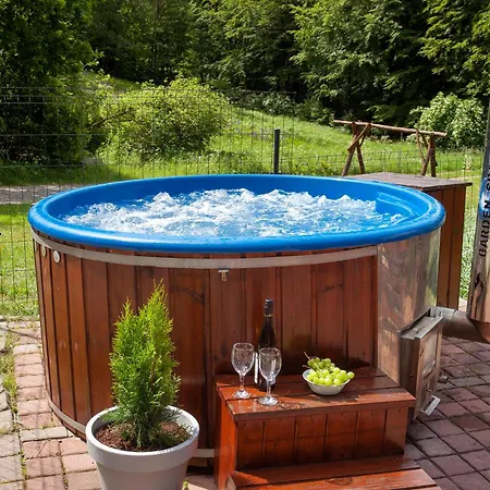 Zacisze Na Kaszubach Z Balia Z Jacuzzi Holiday home *