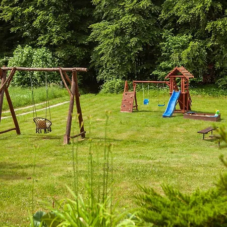 別荘 Zacisze Na Kaszubach Z Balia Z Jacuzzi Na Wylacznosc W Cenie