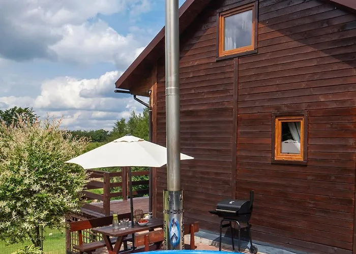 Prázdninový dům Zacisze Na Kaszubach Z Balia Z Jacuzzi Na Wylacznosc W Cenie *