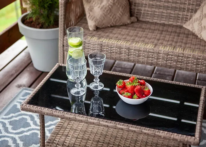 Prázdninový dům Zacisze Na Kaszubach Z Balia Z Jacuzzi Na Wylacznosc W Cenie Brodnica Dolna