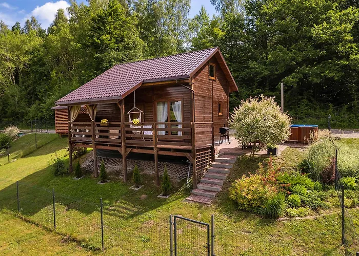 Zacisze Na Kaszubach Z Balia Z Jacuzzi Na Wylacznosc W Cenie Prázdninový dům