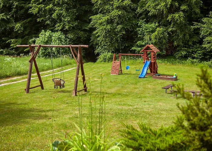 Prázdninový dům Zacisze Na Kaszubach Z Balia Z Jacuzzi Na Wylacznosc W Cenie